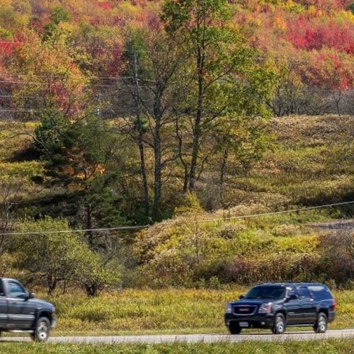 fall driving canaan valley