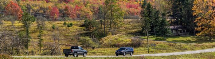 fall driving canaan valley